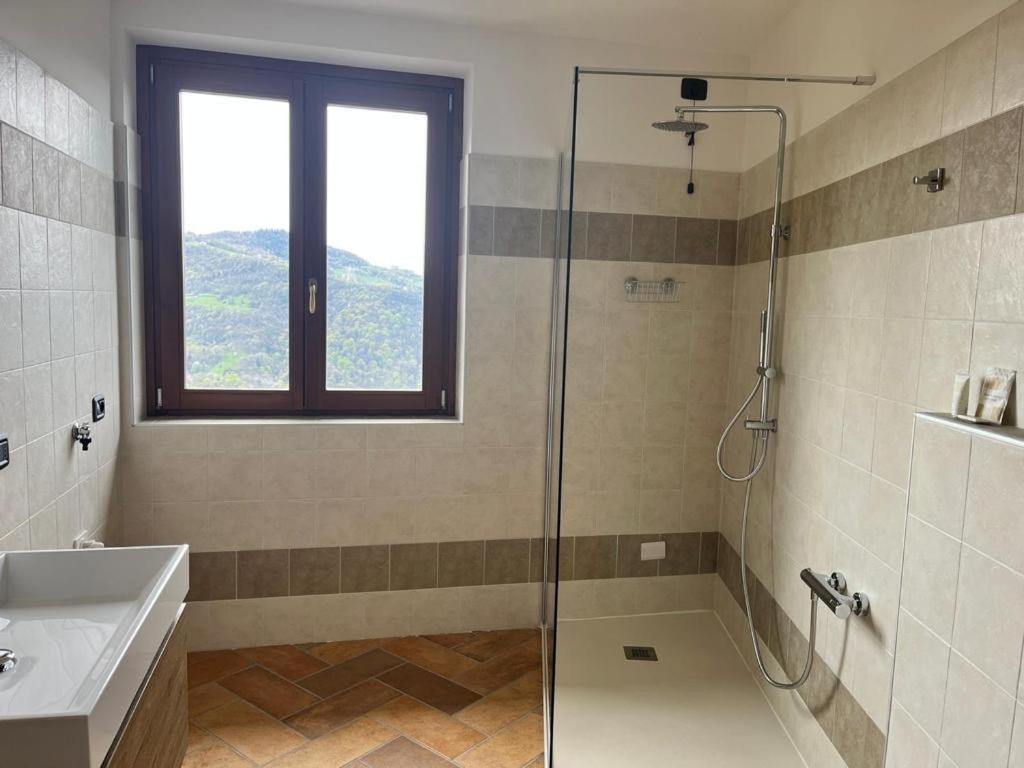 Costa di Serina Casa Con Vista 아파트 외부 사진
