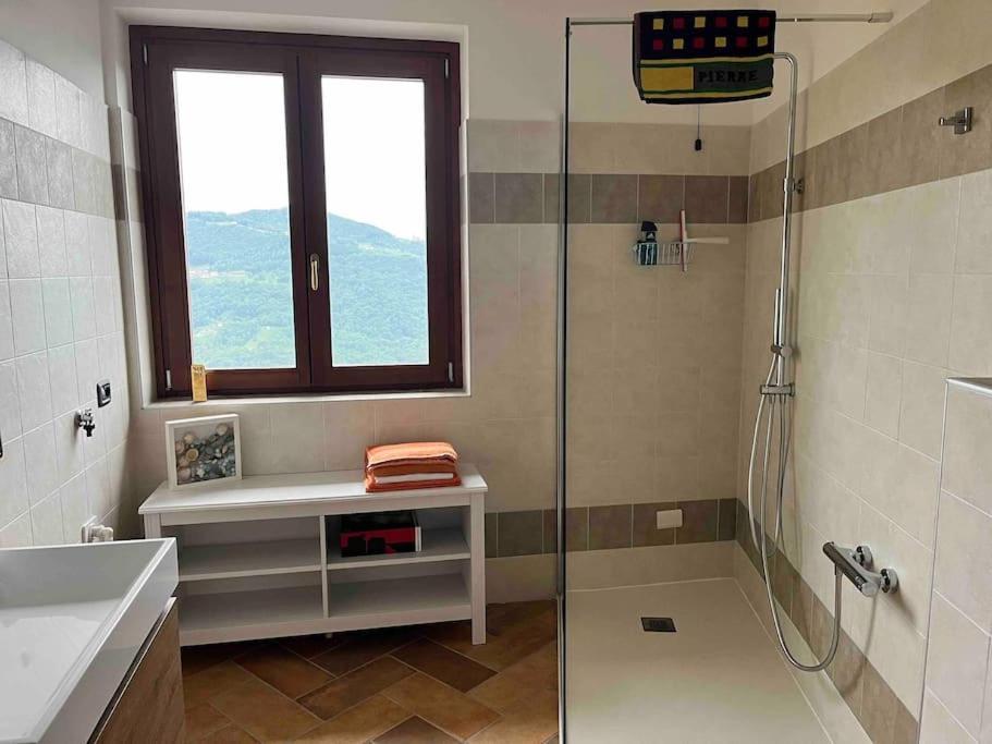 Costa di Serina Casa Con Vista 아파트 외부 사진